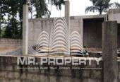 Half build house and land for sale