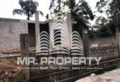 Half build house and land for sale