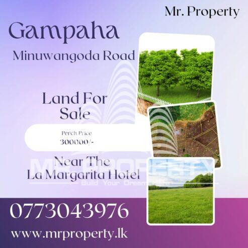 Land For Sale Gampaha Minuwangoda Road