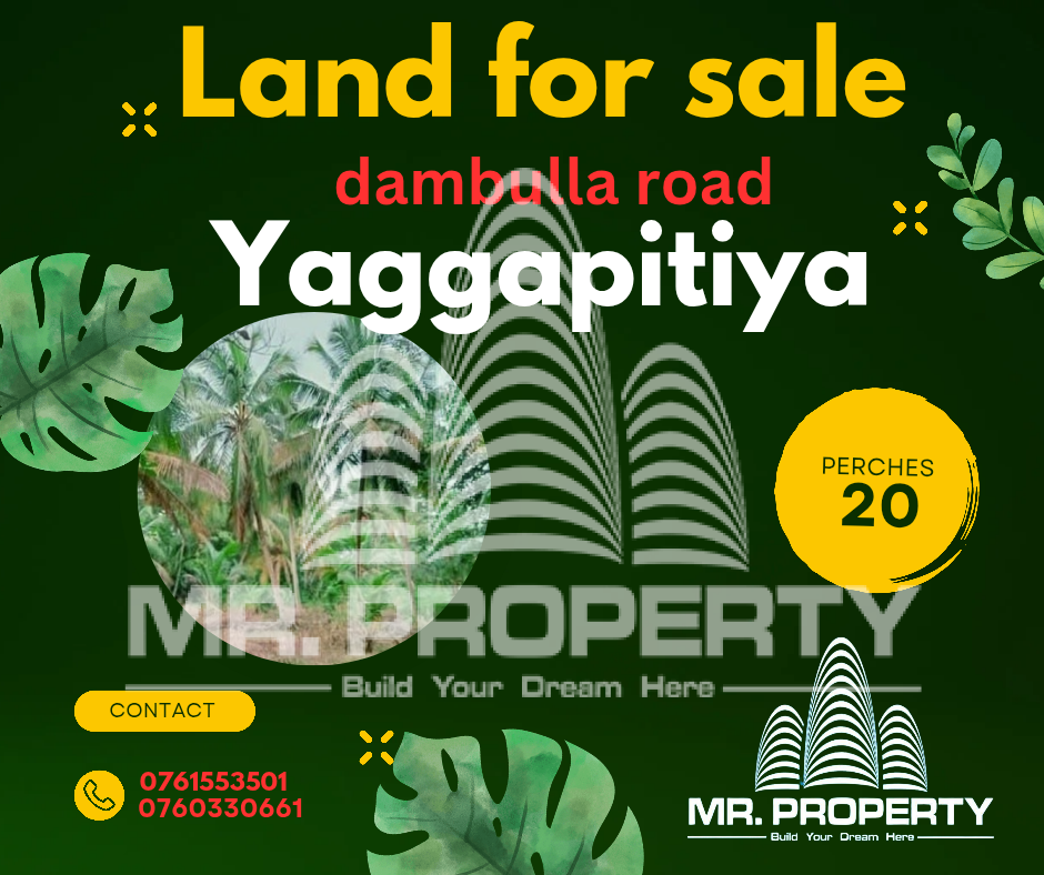 Land for sale dambulla road yaggapitiya