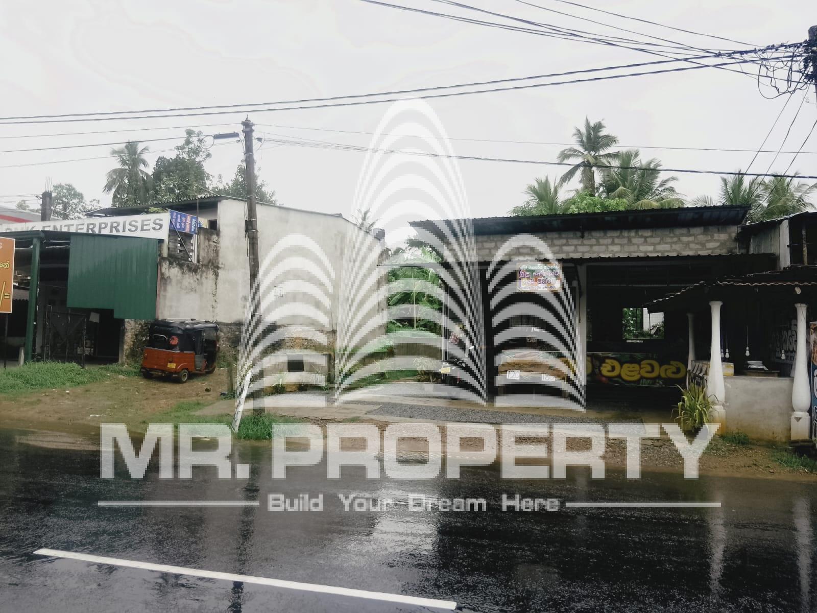 Land for sale meegoda main road facing